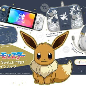 【御玩家】NS Switch HORI 原廠授權 全新 寶可夢 伊布家族 專用搖桿 周邊 主機包 耳機 現貨 1