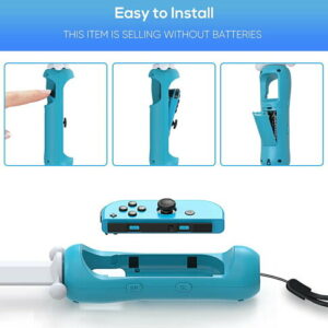 【御玩家】NS Switch 光劍 副廠 周邊 配件 Joy-Con 擊劍 劍 體感發光劍 3