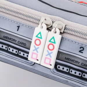 【御玩家】寶島社 初代 PlayStation PS1 原尺寸多用途收納包 主機包 (藍色版) 現貨 5