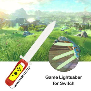【御玩家】NS Switch 光劍 副廠 周邊 配件 Joy-Con 擊劍 劍 體感發光劍 4