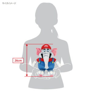 【御玩家】任天堂角色 原廠正版授權 超級瑪利歐兄弟 驚奇 大象型態 大象瑪利歐 日本三英進口 玩偶 娃娃 8