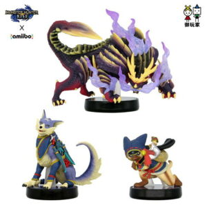 【御玩家】NS Switch amiibo 公仔 魔物獵人 崛起 怨虎龍 加爾克 艾路 1