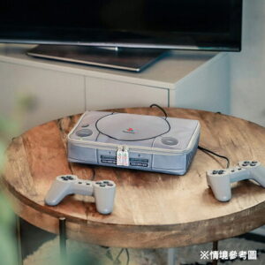 【御玩家】寶島社 初代 PlayStation PS1 原尺寸多用途收納包 主機包 (藍色版) 現貨 6