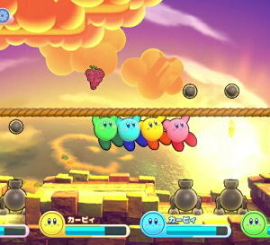 【御玩家】NS Switch 星之卡比 Wii 豪華版 中文版 卡比 現貨 5
