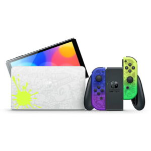 【御玩家】NS Switch OLED 主機 漆彈大作戰3 斯普拉遁3 電量加強版 台灣公司貨主機 漆彈大戰 組合 現貨 2