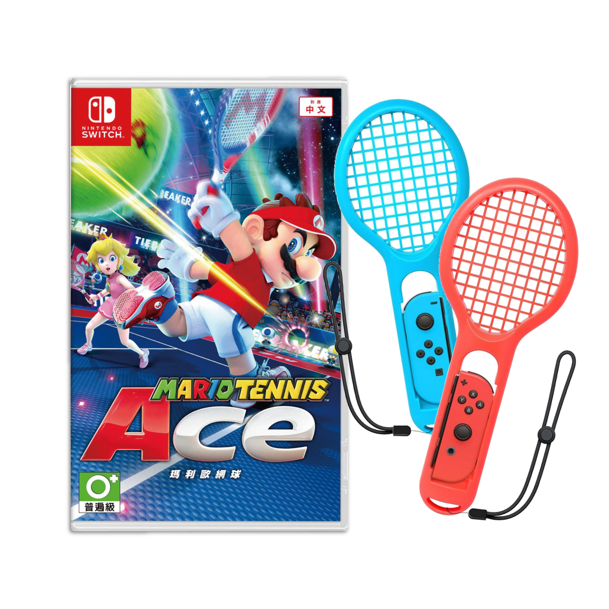 【NS Switch】瑪利歐網球 王牌高手 《含副廠球拍》