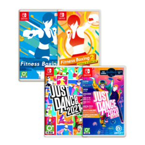 【NS Switch】Just Dance 舞力全開2020-2021、拳擊有氧健身拳擊 1-2 中文版