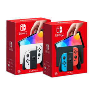 【NS Switch】OLED主機 白色 紅藍 電力加強版 主機組 任天堂 台灣公司貨主機 保固一年