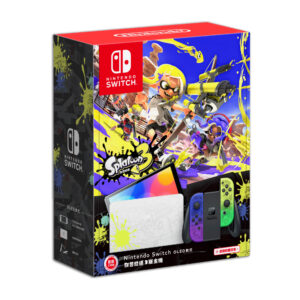 【NS Switch】OLED主機 漆彈大作戰3 電量加強版 組合包