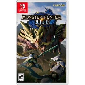 魔物獵人 崛起 特仕版 Nintendo Switch,全球限量怨虎龍主題雕刻設計,內建《魔物獵人 崛起》遊戲,加贈三款魔物獵人 amiibo、專屬收納包與保護貼,粉絲必收!