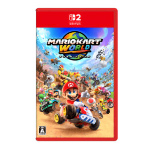《瑪利歐賽車 世界》Nintendo Switch 2 獨佔遊戲，支援 24 人競速、開放世界地圖與動態天氣，帶來全新賽車冒險體驗。