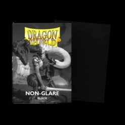 【寶可夢卡牌】Dragon Shield 龍盾 Non-Glare 黑色卡套(100張)