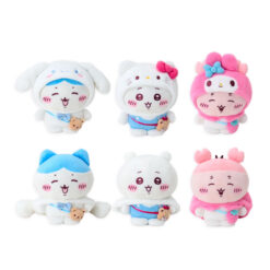 Alternative view of Chiikawa 吉伊卡哇 ✕ Sanrio 三麗鷗聯名 絨毛吊飾娃娃｜日本正版 現貨供應