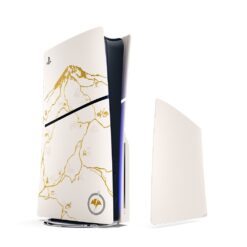 Alternative view of 【SONY】PS5（Slim版）主機護蓋 -《羊蹄山戰鬼》黃金限量版
