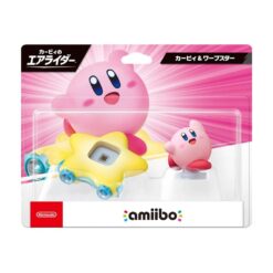 Alternative view of 【NS amiibo】《卡比的馭天飛行者》amiibo卡比＆傳送之星 / amiibo 頭巾瓦豆魯迪＆羽翼之星