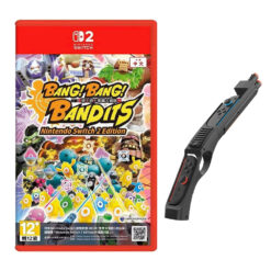 【NS2】Nintendo 任天堂 砰砰奪寶大冒險 中文版 搭配射擊槍套遊玩 3/19發售