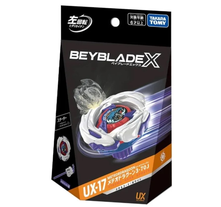 【TAKARATOMY】BEYBLADE X 戰鬥陀螺 X UX-17 隕星龍騎士3-70J 預購10月下旬 暫定價