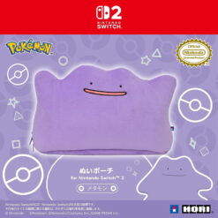 【NS2 周邊】HORI 百變怪 大臉毛絨收納包 for NS2 現貨 7-8月出貨