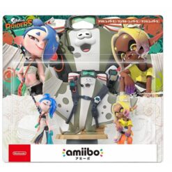 【amiibo】 魚漿幫 曼曼/莎莎/鬼福 塗擊隊 斯普拉遁系列 7/23發售