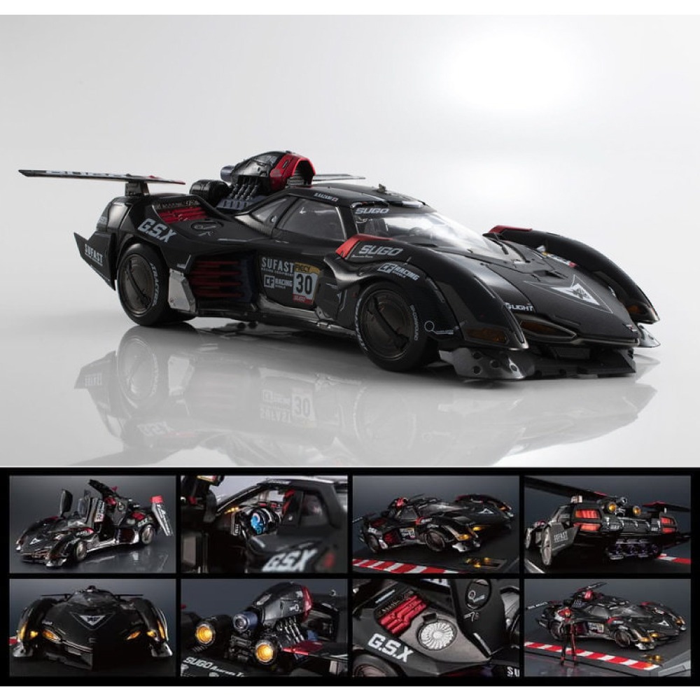 【模型】MH 代理版 threezero HI-SPEC 閃電霹靂車 阿斯拉 G.S.X 黑色特仕 特典版 預購27年第一季