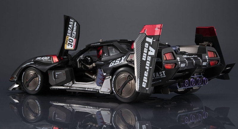【模型】MH 代理版 threezero HI-SPEC 閃電霹靂車 阿斯拉 G.S.X 黑色特仕 特典版 預購27年第一季:圖片 3