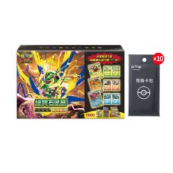 【寶可夢卡牌】PTCG 寶可夢卡牌 超級進化 綠寶石風暴夥伴組合(一盒)+ 隨機彈卡包10包